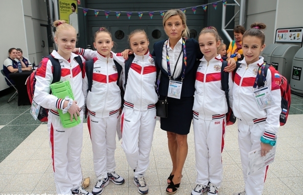 Ростовская гимнастка Влада Уразова в составе сборной России выиграла серебро чемпионата Европы